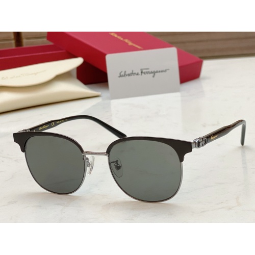 Salvatore Ferragamo AAA Quality Sunglasses #1015042
