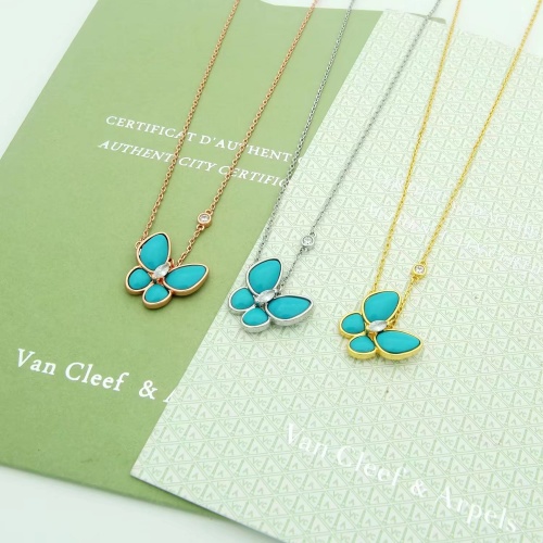 Replica Van Cleef & Arpels Necklaces For Women #1015119 $32.00 USD for Wholesale