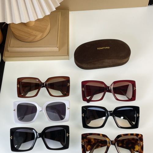 Replica Tom Ford AAA Quality Sunglasses #1015367 $56.00 USD for Wholesale
