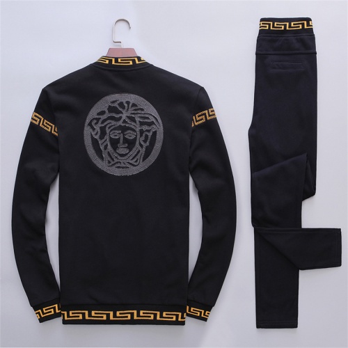 Replica Versace Tracksuits Long Sleeved For Men #1015374 $85.00 USD for Wholesale