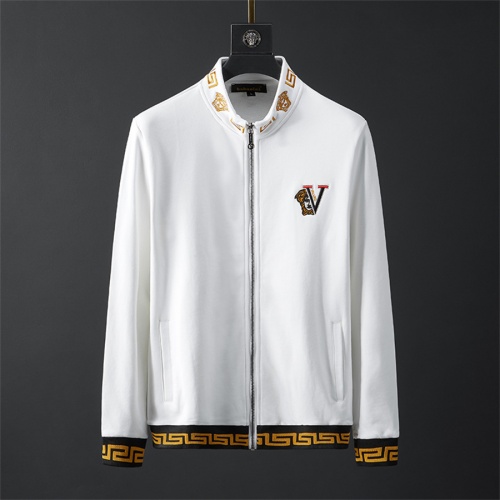 Replica Versace Tracksuits Long Sleeved For Men #1015381 $85.00 USD for Wholesale