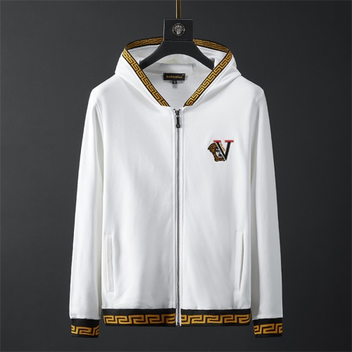 Replica Versace Tracksuits Long Sleeved For Men #1015387 $85.00 USD for Wholesale