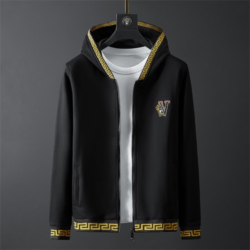 Replica Versace Tracksuits Long Sleeved For Men #1015388 $85.00 USD for Wholesale