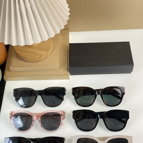 Replica Yves Saint Laurent YSL AAA Quality Sunglassses #1015391 $48.00 USD for Wholesale