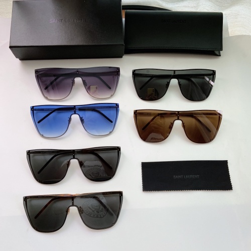 Replica Yves Saint Laurent YSL AAA Quality Sunglassses #1015400 $56.00 USD for Wholesale