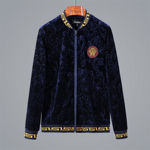 Replica Versace Tracksuits Long Sleeved For Men #1015427 $85.00 USD for Wholesale