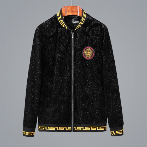 Replica Versace Tracksuits Long Sleeved For Men #1015428 $85.00 USD for Wholesale