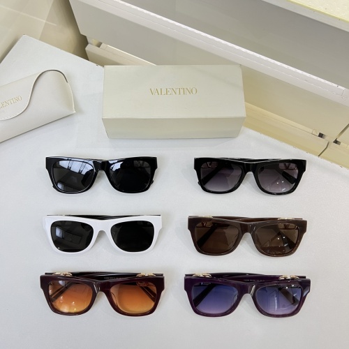 Replica Valentino AAA Quality Sunglasses #1015431 $60.00 USD for Wholesale