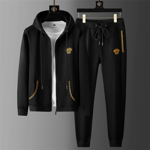 Versace Tracksuits Long Sleeved For Men #1015438 $85.00 USD, Wholesale Replica Versace Tracksuits