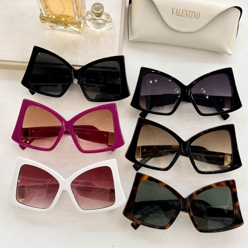 Replica Valentino AAA Quality Sunglasses #1015439 $64.00 USD for Wholesale