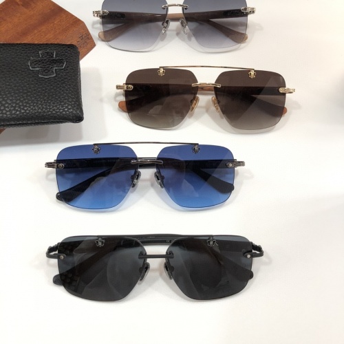 Replica Chrome Hearts AAA Quality Sunglasses #1015460 $72.00 USD for Wholesale