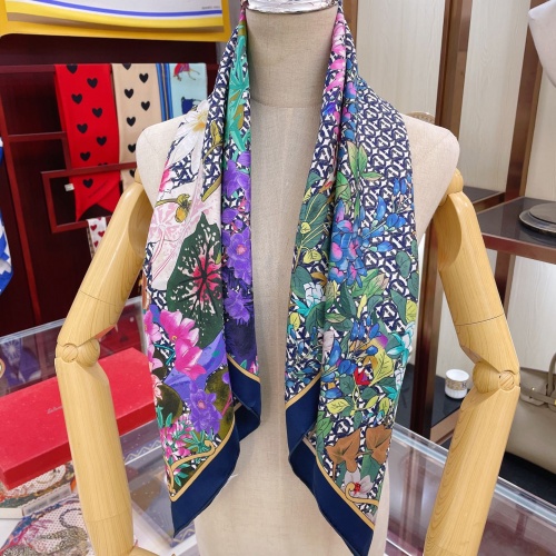 Replica Salvatore Ferragamo Silk Scarf For Women #1015602 $56.00 USD for Wholesale