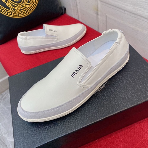 Replica Prada Casual Shoes For Men #1015628 $80.00 USD for Wholesale