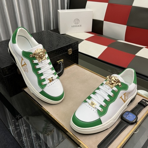 Replica Versace Casual Shoes For Men #1015655 $72.00 USD for Wholesale