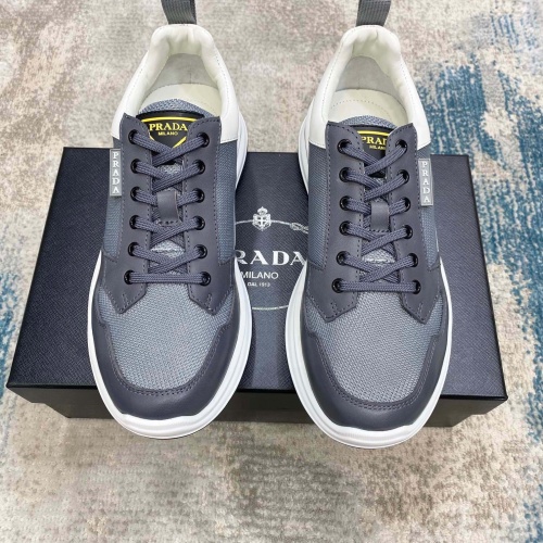 Replica Prada Casual Shoes For Men #1015698 $76.00 USD for Wholesale
