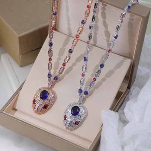 Replica Bvlgari Necklaces For Women #1016165 $88.00 USD for Wholesale