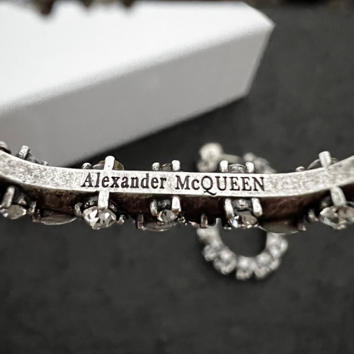 Replica Alexander McQueen Earrings For Women #1016187 $42.00 USD for Wholesale