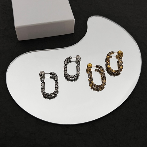 Replica Alexander McQueen Earrings For Women #1016188 $42.00 USD for Wholesale