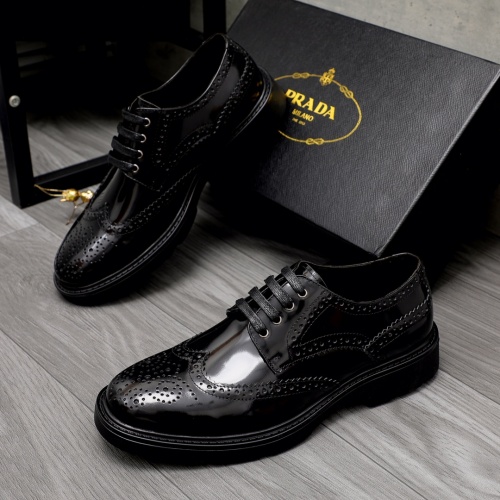 Prada Leather Shoes For Men #1016349