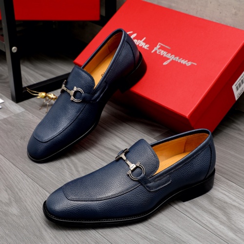 Salvatore Ferragamo Leather Shoes For Men #1016352