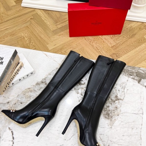 Replica Valentino Boots For Women #1016390 $130.00 USD for Wholesale