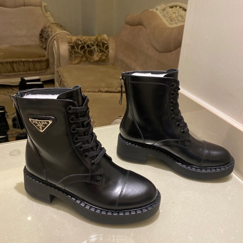 Replica Prada Boots For Women #1016551 $102.00 USD for Wholesale