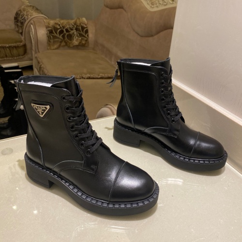 Replica Prada Boots For Women #1016552 $102.00 USD for Wholesale