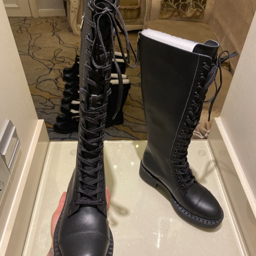 Replica Prada Boots For Women #1016556 $130.00 USD for Wholesale