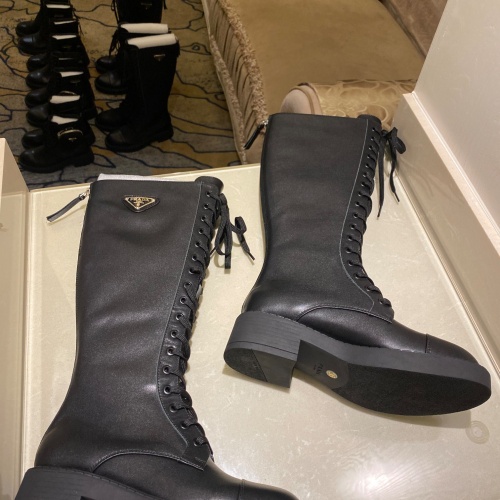 Replica Prada Boots For Women #1016556 $130.00 USD for Wholesale