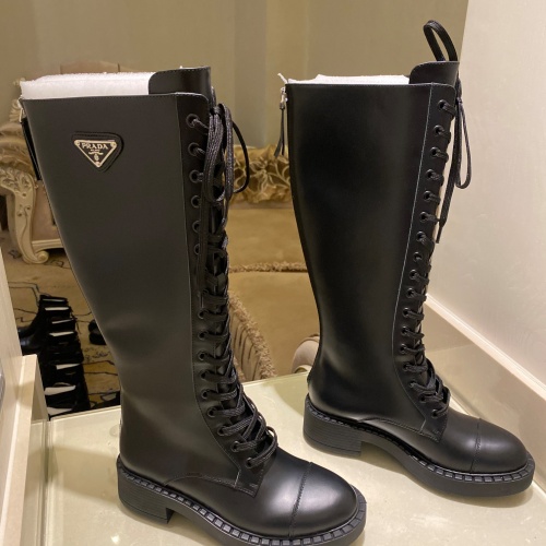Replica Prada Boots For Women #1016557 $130.00 USD for Wholesale