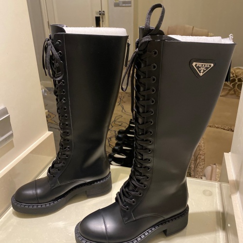 Replica Prada Boots For Women #1016557 $130.00 USD for Wholesale