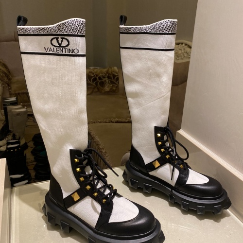 Replica Valentino Boots For Women #1016559 $105.00 USD for Wholesale