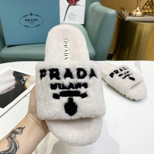 Replica Prada Slippers For Women #1016570 $82.00 USD for Wholesale