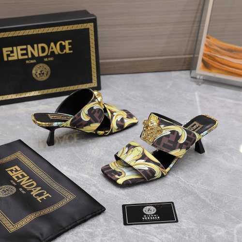 Replica Versace Sandal For Women #1016710 $102.00 USD for Wholesale