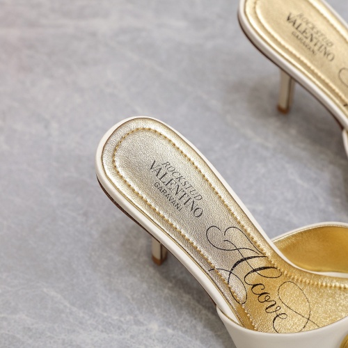 Replica Valentino Slippers For Women #1016731 $102.00 USD for Wholesale