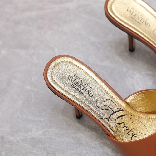 Replica Valentino Slippers For Women #1016734 $102.00 USD for Wholesale
