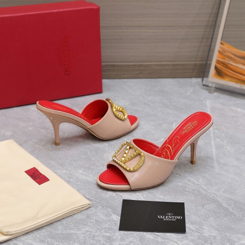 Replica Valentino Slippers For Women #1016737 $102.00 USD for Wholesale