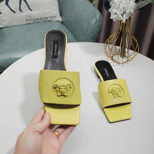 Versace Slippers For Women #1016873 $80.00 USD, Wholesale Replica Versace Slippers