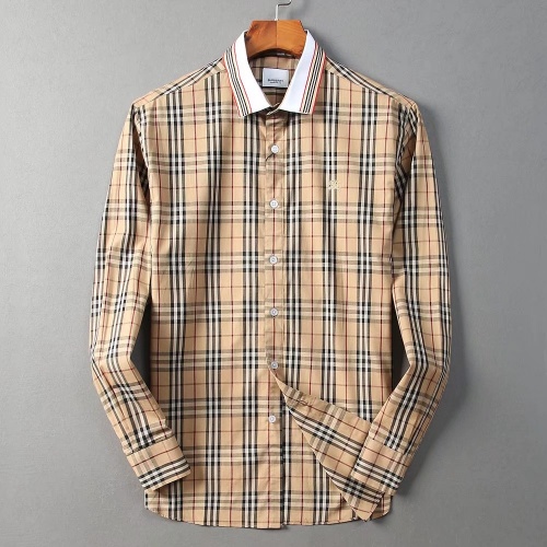 Burberry Shirts Long Sleeved For Men #1016954