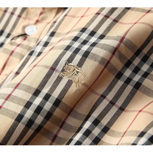 Replica Burberry Shirts Long Sleeved For Men #1016954 $40.00 USD for Wholesale