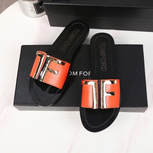Replica Tom Ford Slippers For Women #1016962 $64.00 USD for Wholesale