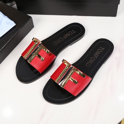 Tom Ford Slippers For Women #1016963 $64.00 USD, Wholesale Replica Tom Ford Slippers