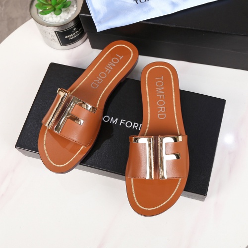 Replica Tom Ford Slippers For Women #1016965 $64.00 USD for Wholesale