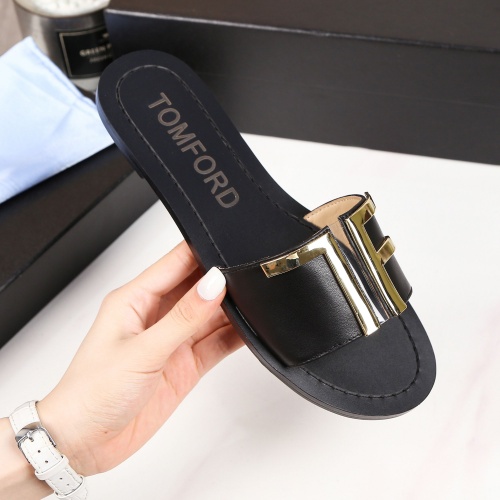Replica Tom Ford Slippers For Women #1016966 $64.00 USD for Wholesale