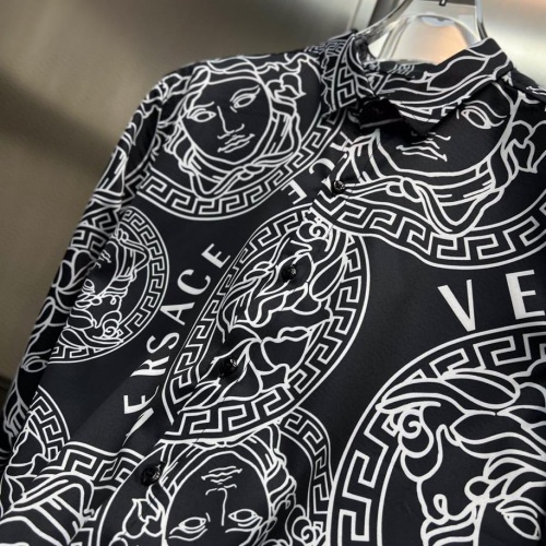 Replica Versace Shirts Long Sleeved For Men #1017148 $52.00 USD for Wholesale