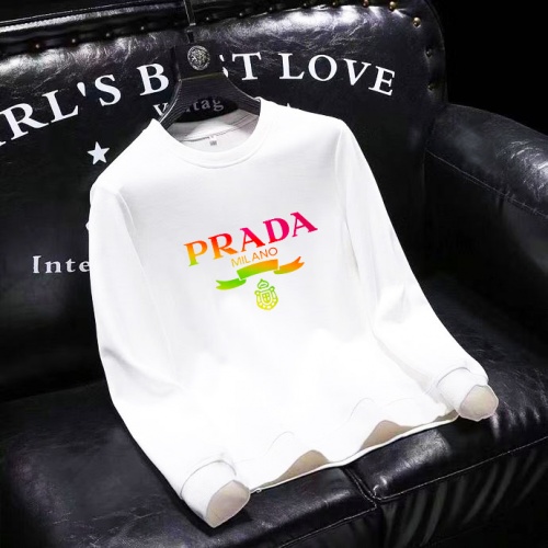 Prada Hoodies Long Sleeved For Men #1017190