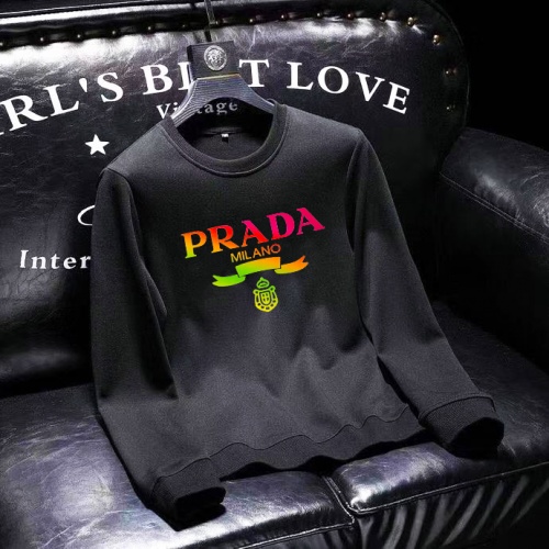 Prada Hoodies Long Sleeved For Men #1017191