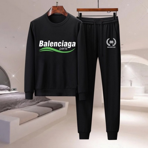 Balenciaga Fashion Tracksuits Long Sleeved For Men #1017217