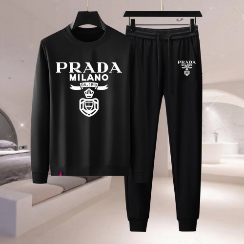 Prada Tracksuits Long Sleeved For Men #1017221