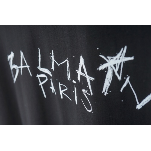 Replica Balmain T-Shirts Short Sleeved For Unisex #1017310 $32.00 USD for Wholesale
